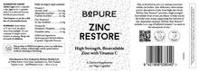 Load image into Gallery viewer, BePure Zinc Restore