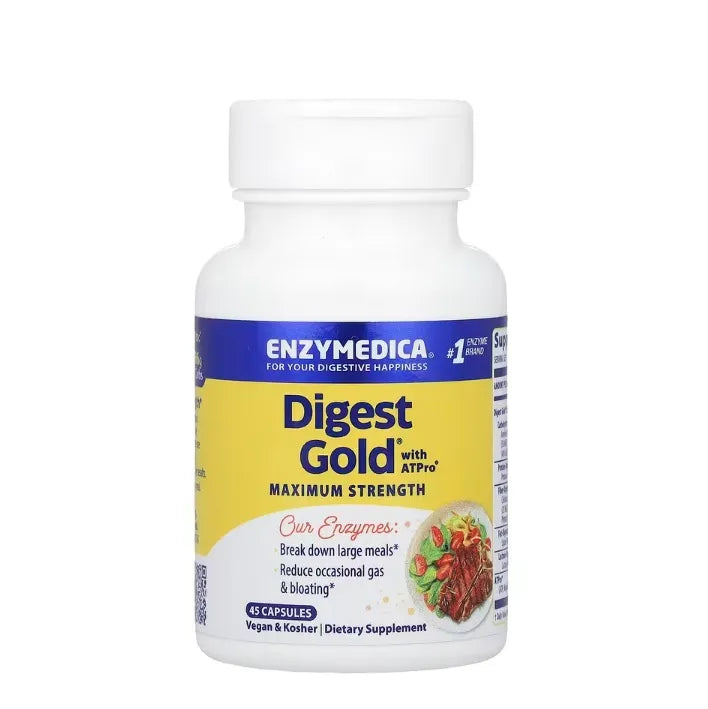 Enzymedica Digest Gold with ATPro (45 capsules)