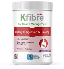 Load image into Gallery viewer, Kfibre Pro Dietary Indigestion &amp; Bloating 160g
